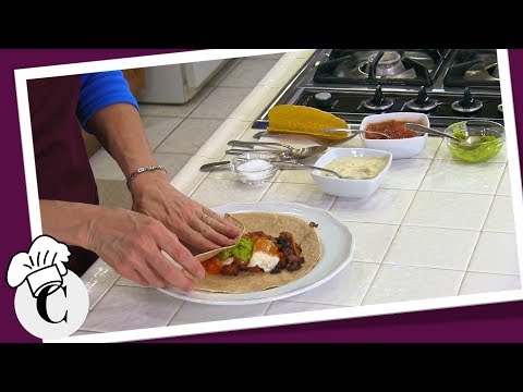 How to Make Crockpot Sweet Potato Burritos! An Easy, Healthy, Vegan Recipe!