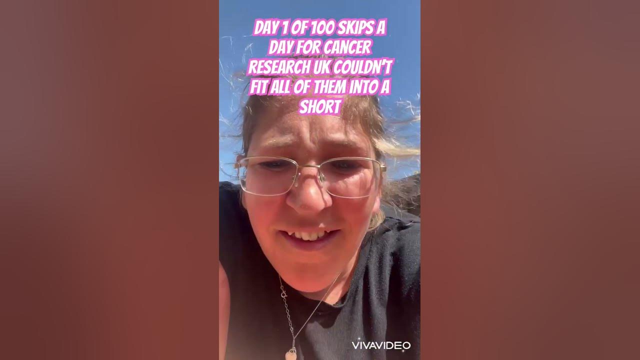 100 Skips A Day For Cancer Research Uk Day 1 100skipsaday cancer 100-skips-a-day-for-cancer-research-uk-day-1-100skipsaday-cancer