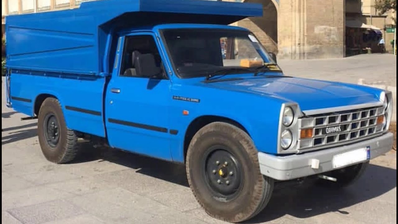 نیسان آبی زامیاد آپشنال وانت نیسان گاوی اسپرت مدل 1400 2021 Nissan Junior Zamyad 2020 Sport