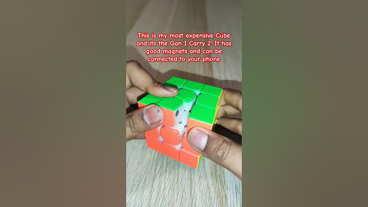 Expensive cube