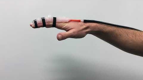 Soft Robotic Finger Actuator