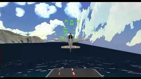 babylonjs arcade simulator tak-off landing