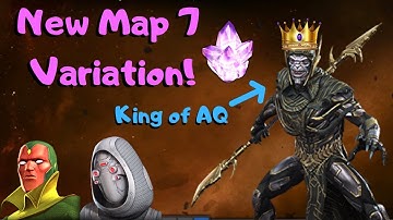 New Map 7 Variation! Corvus King of AQ! - Marvel Contest of Champions