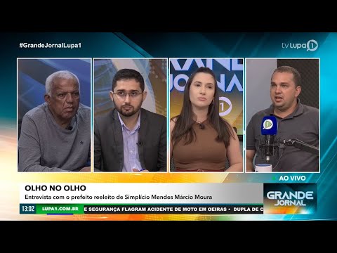 Prefeito reeleito de Simplício Mendes, Márcio Moura - Entrevista Completa