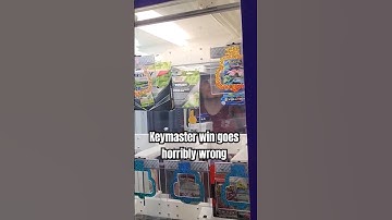 Keymaster Win Goes Horribly Wrong! #arcade