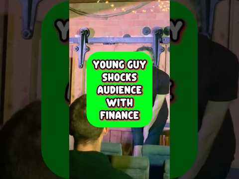YOUNG GUY SHOCKS AUDIENCE WITH FINANCIAL ADVICE