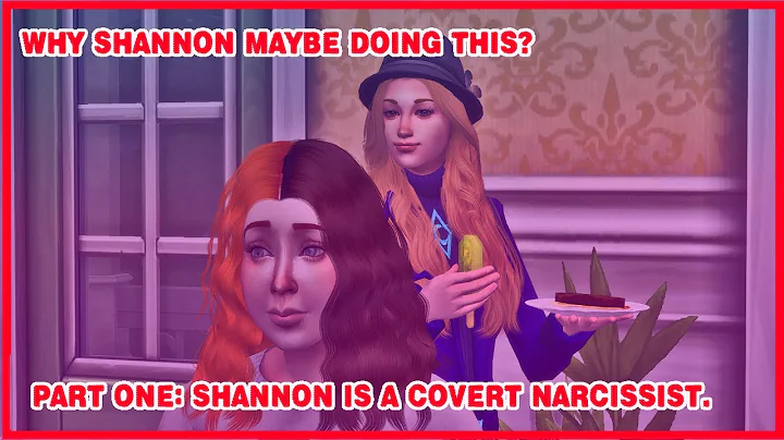 Why Shannon maybe doing this? Part one: Shannon is...