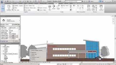 Autodesk Revit - Depth cueing video