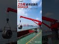 Fixed Boom Marine Crane for Shipyard and Harbor Cargo Handling
