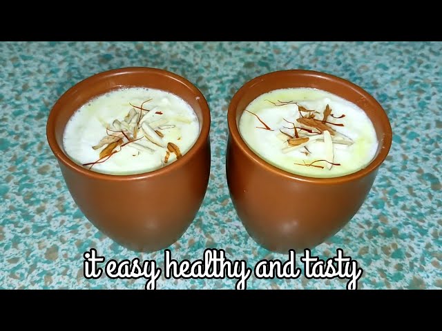 kesar milk |healthy and tasty recipe| kesar milk recipe| @missminichannel class=