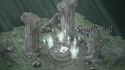 Isometric D&D map (speedpaint) Epic Isometric