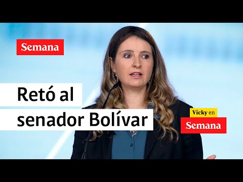 Gustavo Bolívar “es el hombre más odioso”, dice Paloma Valencia y le lanza reto