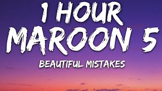 Maroon 5 - Beautiful Mistakes (Lyrics) ft. Megan Thee Stallion  🎵1 Hour