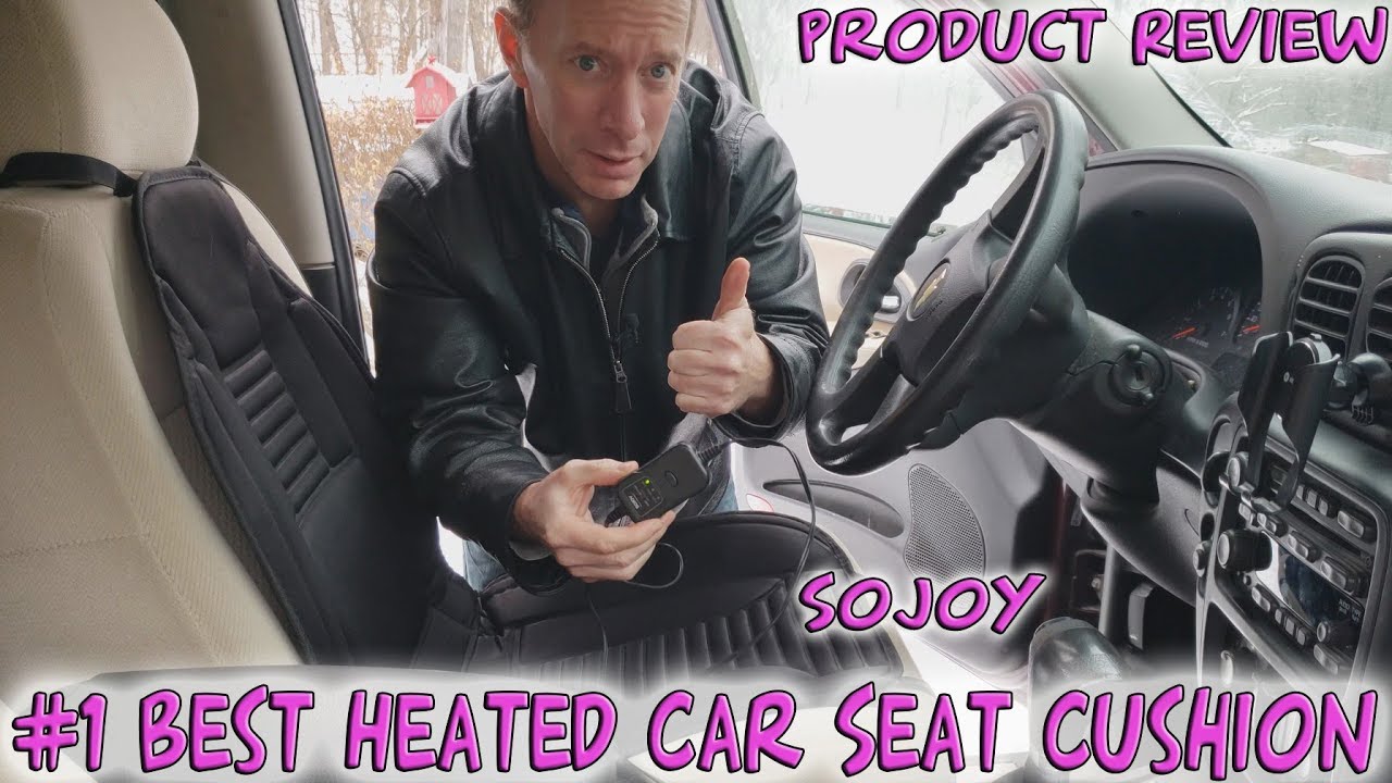 Sojoy Heated Car Seat Cushion Seat Warmer Seat Heater for Cold Winter