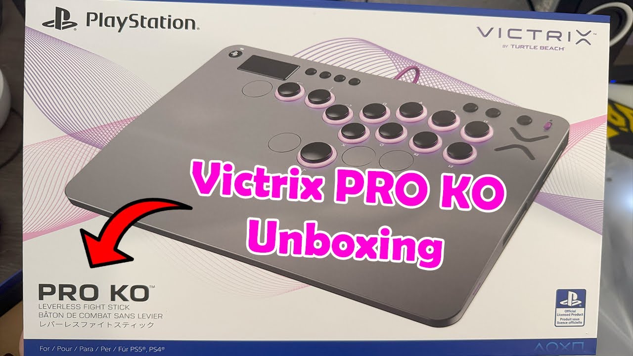 Victrix PRO KO - Unboxing - YouTube