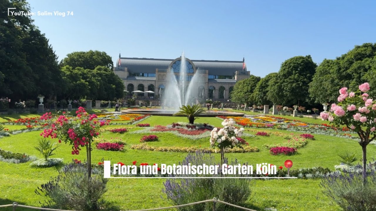 Die Flora Köln – Botanischer Garten voller Farbenpracht & Ruheoase mitten in der Stadt