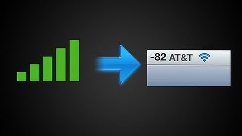 How to Replace iPhone Signal Bars with Numbers