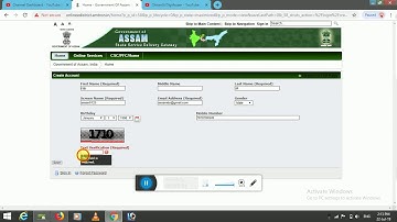 How To Create Assam E District Account