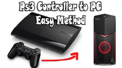 How to connect ps3 controller to PC windows 10