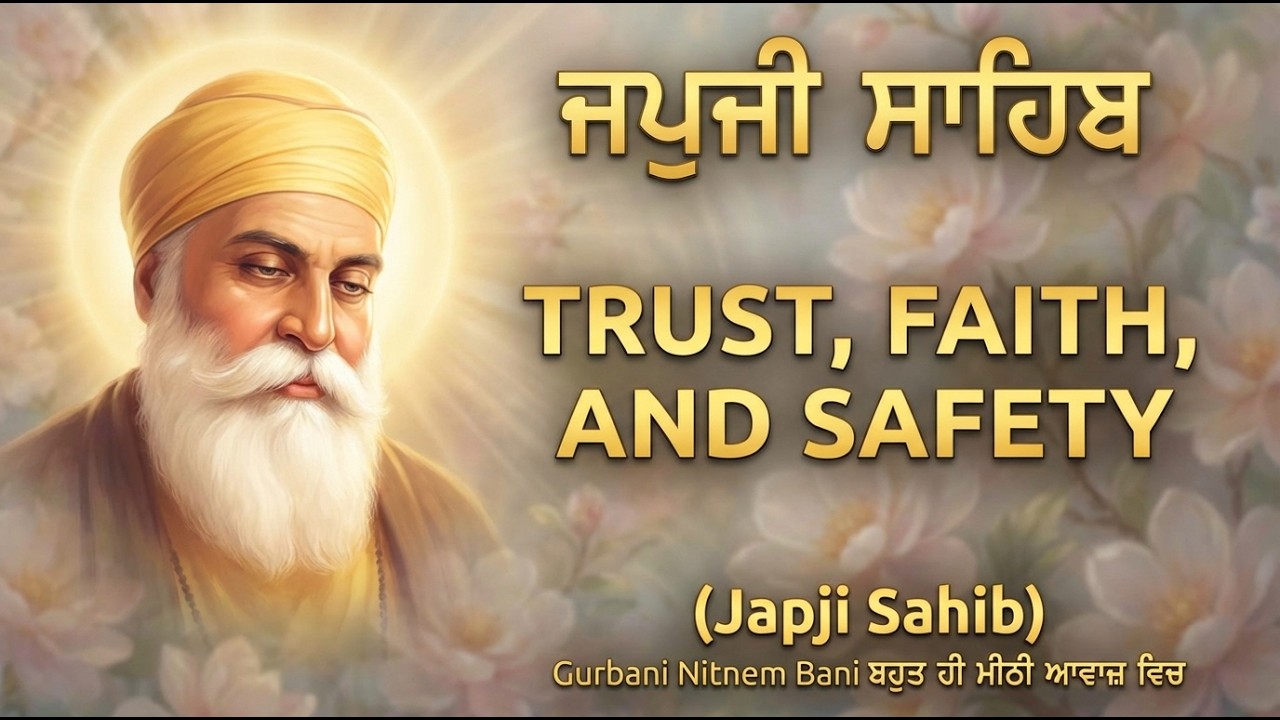 Japji Sahib Full Path Live | Nitnem Gurbani Shabad Waheguru | ਜਪੁਜੀ ਸਾਹਿਬ | Gurbani Kirtan Shabad