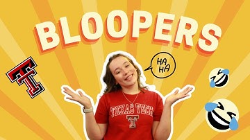 Spring Semester Bloopers | Texas Tech Vlog Squad