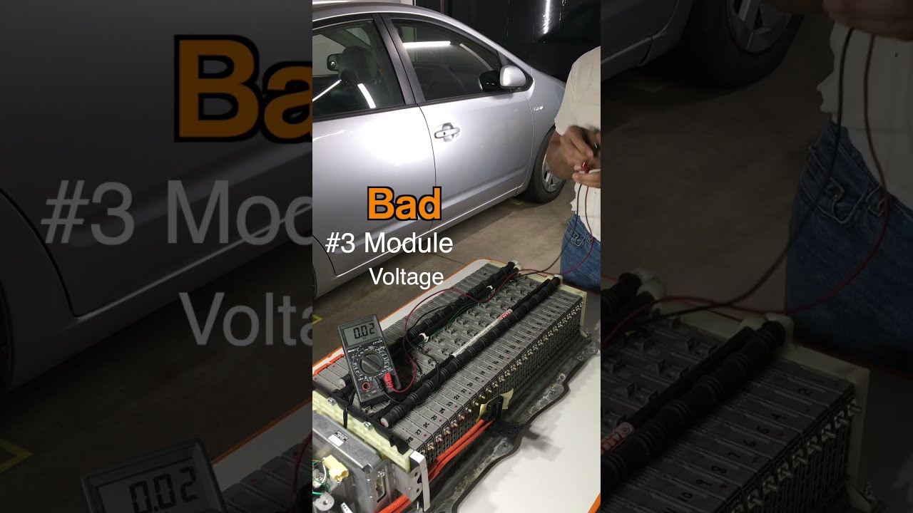 Prius hybrid battery module replacement.