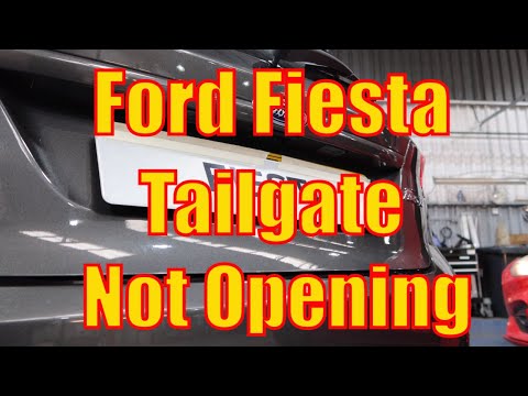 MK7 Ford Fiesta - How To Diagnose & Fix Tailgate Not Opening
