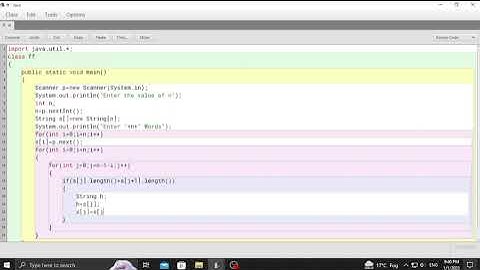 Java Class 10 | Sorting Strings By Length in ascending order |
