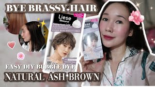 EASY DIY BUBBLE HAIR DYE 🌸 LIESE BLAUNE NATURAL ASH BROWN 🤎 by Nicole Faller 357 views 3 weeks ago 2 minutes, 8 seconds