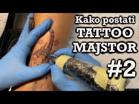 Video: Kako postati umetnik tetovaže (s slikami)