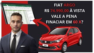 Fiat Argo financiado vale a pena antecipar parcelas?