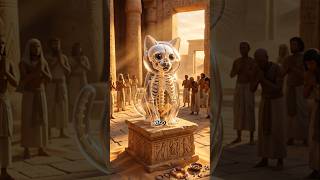 Что, если твой кот жил в Древнем Египте?😺#кот#животные#факты#shorts#история