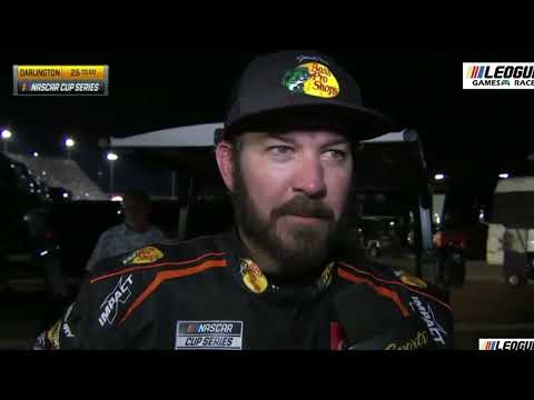 Martin Truex Jr Nearly crying in interview after losing power steering