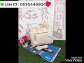 กระเป๋าANELLO 2 WAY PU LEATHER BOSTON BAG กระเป๋าถือ