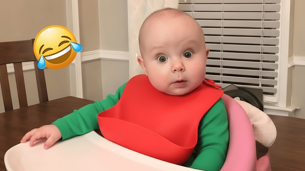 Try Not To Laugh Challenge 😂 Funniest Baby Reactions Compilation 2026!