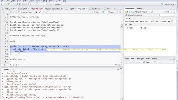 Barplot-For One Categorical Variable using ggplot2 in R