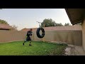Boxing (Tire exercise)