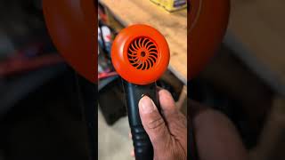Amazing Little Roedix Handheld Rechargeable Blower in Action in the Garage ⭐⭐⭐⭐
