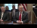 President Trump Leads a Cabinet Meeting