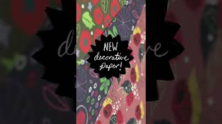 New Patterned Paper for Sale! #shorts