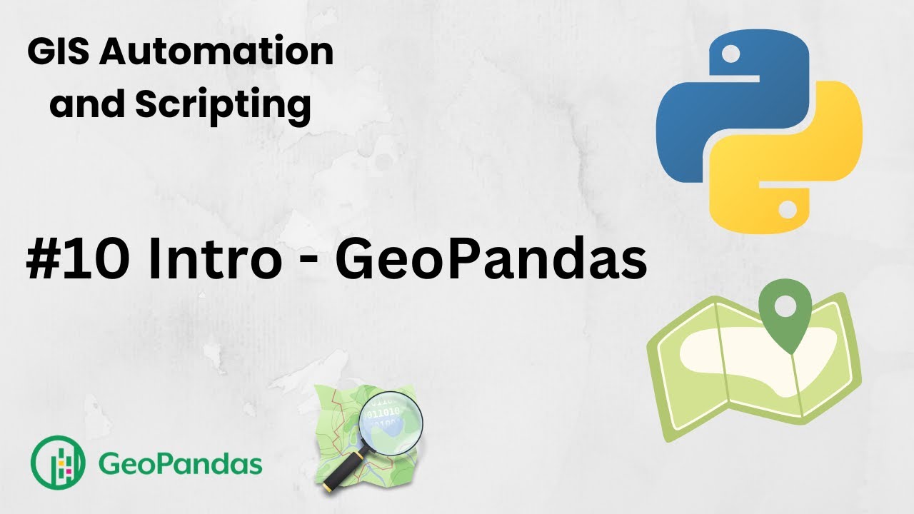 Geospatial Python - 10 - Intro to GeoPandas - YouTube