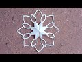 👉 “DON’T SKIP 😳”👉 “JUST PAPER? 🤯”👉 “WAIT FOR IT 😍”“1 Minute Rangoli Craft ✂️💫 (Super Easy)”