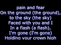 Karaoke knight of the wind  crush 40 instrumental with lyrics