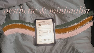My Aesthetic Notion Tour for ADHD, College, and Content