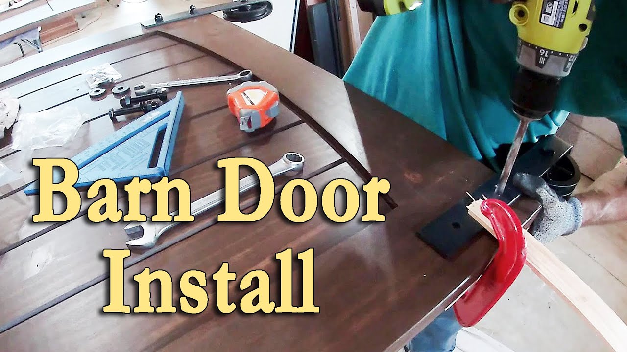 Installing a Barn Door YouTube