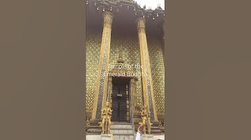 Temple of the Emerald Buddha.❤️#bangkok #thailand #templeoftheemerald #buddha #watphrakaew #history