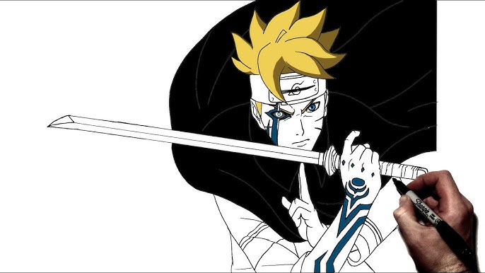 boruto - Desenho de touou - Gartic