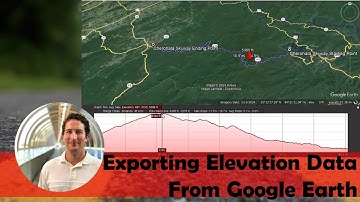 Exporting Elevation Data from Google Earth Using GPS Visualizer