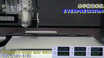 禾宇 雷射視覺對位點 塗膠機 Laser Vision Dispensing Robot
