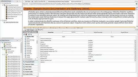Introduction to ePublisher - Show Me